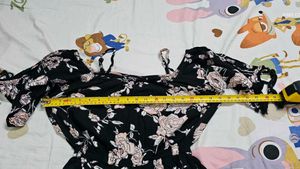 Fashion Nova Floral Print Off-Shoulder Romper
