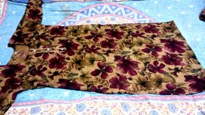 Floral Print Kurta