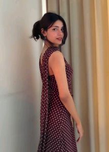 Elegant Polka Dot  dress