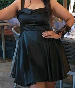 Elegant Black Cocktail Dress