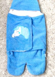 Cozy Blue Baby Sleeping Bag
