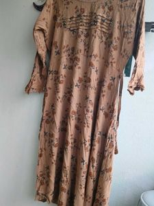 Floral Print Kurta