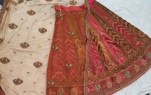 Give me Offer.Gorgeous Red &amp; Gold Lehenga Choli