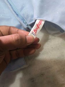 Baby Blue Tulle Party Dress
