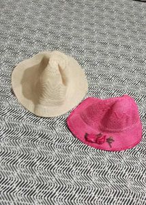 Two Stylish Hats for mom and baby girl