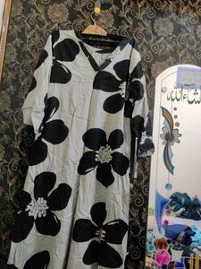 Floral Print Kurta