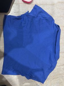 Blue LA Baseball Polo Shirt