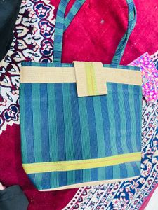 Striped Tote Bag