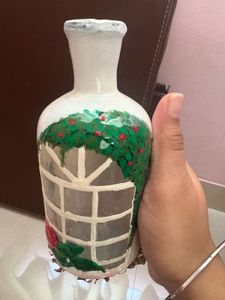 Hand-painted Decorative Bottle
