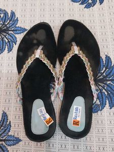 Resham Footwear - Braided Strap Flats