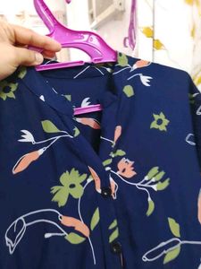 frill reyon top