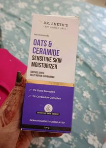 Dr. Sheth's Oats & Ceramide Moisturizer