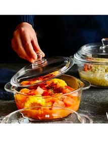 Glass Casserole Dish with Lid