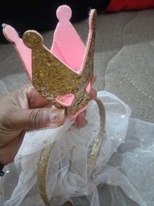 Sparkling Crown Headband for Girls