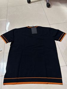 Hermes Black Crew Neck Winter T-Shirt