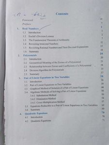 Mathematics Textbook For Class X