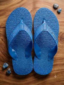 Blue Flip Flops