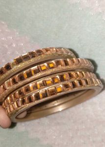 Sparkling Stone Studded Bangles