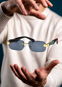 Maybach Rimless Sunglasses