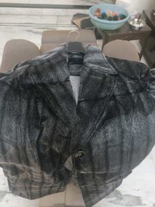 Beautiful Fur Party Wear Coat For Ladies