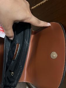 Forever Glam brown Crossbody Bag