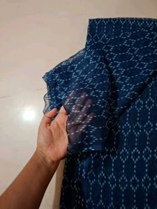 Elegant Navy Blue Scraf