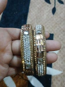 Sparkling Stone Bangles