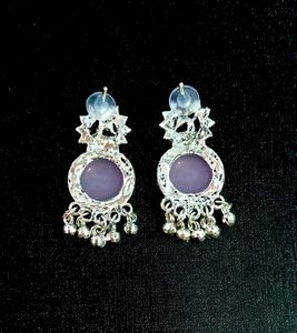 Peacock Design Ghungroo Earrings