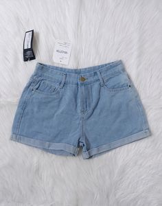 Blue Denim Shorts