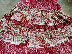 silk skirt