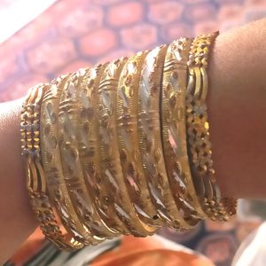 Beautiful Golden Bangles set