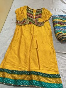 Yellow Kurta Set