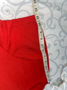 Vibrant Red Basic T-Shirt