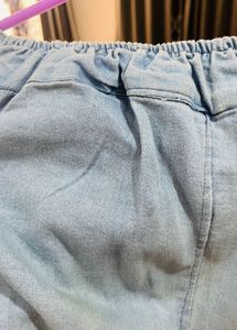 Pearl Emblished Flare Jeans