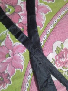 Black Satin Tie