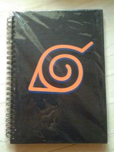 Naruto Inspired Spiral Notebook