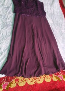 Sparkling Purple Gown
