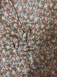 Floral Print V-Neck Crop Top