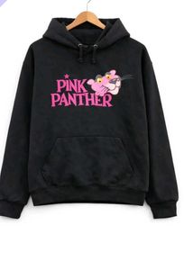 Pink Panther Black Hoodie