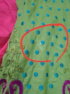 Embroidery Stitched Churidar