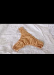 Comfortable Beige Thong Panty