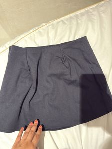 Classic Black A-Line Mini Skirt