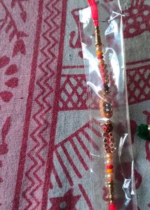 Red Furry Rakhi