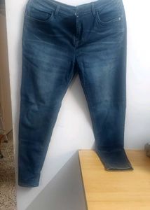 Dark Blue Denim Jeans