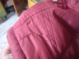 Maroon Padded Jacket