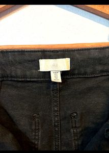 H&amp;M Chic Wide-Leg Black Pants