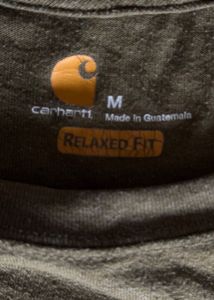 Carhartt Brown Graphic T-Shirt – Relaxed Fit