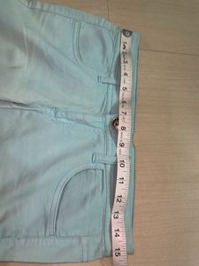Light Blue Skinny Fit Pants