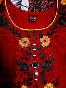 embroidered co-ord set