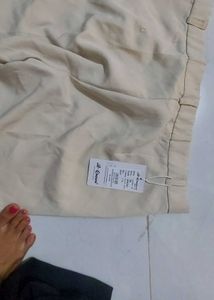 Classic Beige Casual Pants